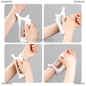 [COD] ZHONGYI0 White Scraping Board Facial Guasha Handheld Full Body Universal Type Acupoint Massager Lymphatic Drainage Massager