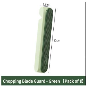 Extended Clip Slot Soft Silicone Knife Booster Hand Guard Vegetable Cutting Sharpening Tool