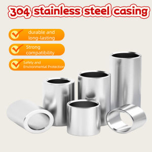 304 stainless steel sleeve hollow bushing corrosion-resistant and rust-proof industrial machinery fastener precision instrument accessory