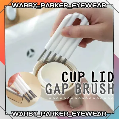 Cup Lid Gap Nylon Brush Groove Multifunctional Crevice Bendable Cleaning Bottle Dead Corner Mini Cleaner Cup Brush