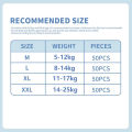 50pcs Soft Baby Diaper Pants Newborn Light Breathable Baby Walking Skin Friendly Diaper random pattern. 