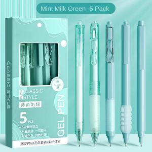High Appearance Pressed Neutral Pen Quick-Drying Question Brush Pen St Pen 0.5mm Students Exam Smoothing Pen