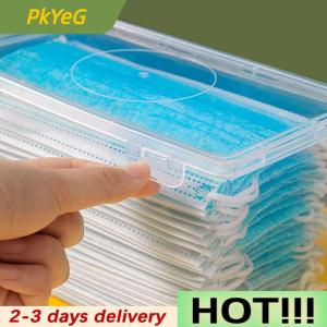 PkYeG Mask Storage Box Wet Tissue Box Baby Wipes Dispenser Holder Household Dust-proof Tissue Box With Lid Kitchen Seal Container