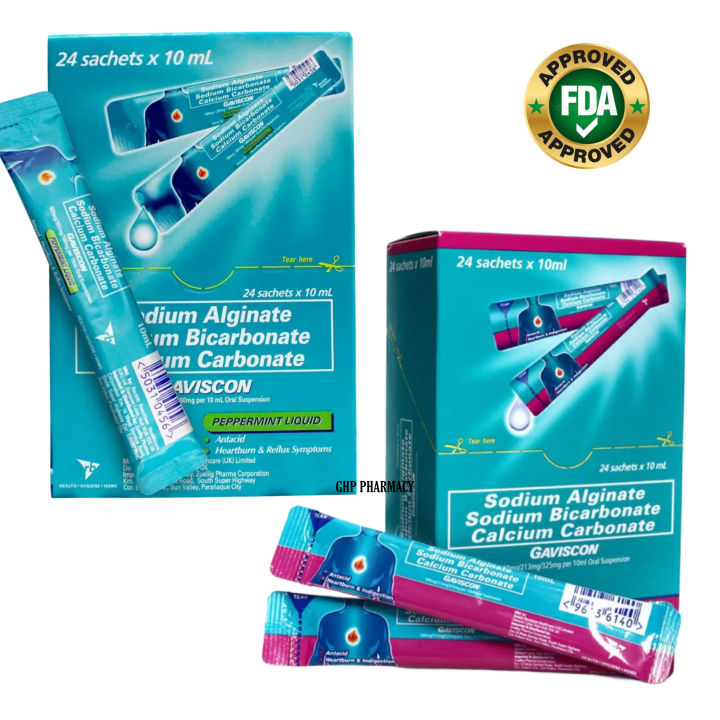 GAVISCON SACHET PER PIECE Lazada PH
