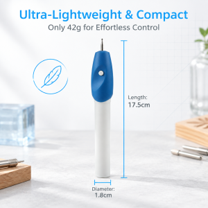 Engraving Tool Pen Tool For Jewelry Metal Wood & Glass Engraving Pen Etching Carving Engraver Machine with Tool Nib for Jewelry Glass Metal Plastic Wood Leather Designing Engrave Tools Etcher