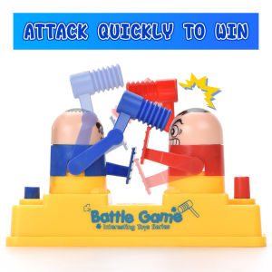 2021 Prank Trick Stress Reduction and Fidget Toy Two-player Battle Toy Head Game Novelty Wacky tiktok Toys