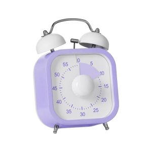 FOUNDTWO 60-Minute Visual Timer High Volume with Stand Pomodoro Timer Convenient Self-discipline Countdown Timer Kids and Adults