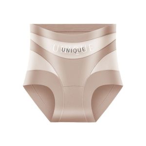 Womens High Waist Tummy Control Panties Seamless Shapewear Comfortable Thin Antibacterial Ladies Underwear