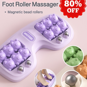 Magnetic Foot Roller Massager Acupressure Mat for Muscle Pain Relief Relaxation Leg Foot Massage Tool for Plantar Fasciitis