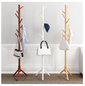 Multi-functional Storage Solutions: Wood Coat Racks & Hanging Storage Bags