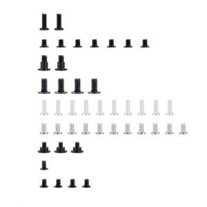 44Pcs Gamepad Accessories Full Set Host Screws Set Kit Repairing Parts Replacement Metal Screws for NS OLED Game Console