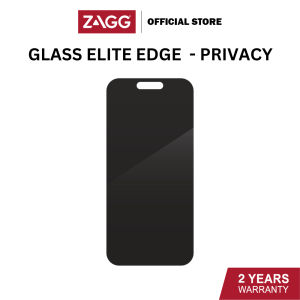 Zagg Glass Elite Edge Privacy Series Screen Protector for iPhone 15/16/ 15/16 Plus / 15/16 Pro / 15/16 Pro Max