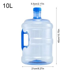 NOWNICE 1Pcs Outdoor Car Storage Bucket Pure Water Bottle Jug Food Grade Portable Mineral Water Container 5L 7.5L Dispenser Barrel