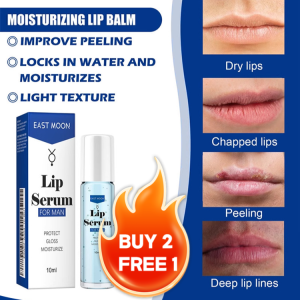 ⚡Lip Essence Roller Ball Liquid Hydrating Moisturizing Essence Liquid Dilutes Lip Lines Moisturizes Lips and Prevents Chapped Lips Lip Oil