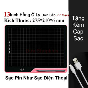Bảng Vẽ Tự Xóa Có Ô Ly Sạc Pin Cao Cấp Bảng Viết Tự Xóa Thông Minh Kẻ Ô Ly Đơn Sắc Bảng Điện Tử Tự Xóa 16 inch Bảng Điện Tử Tự Xóa 13 inch