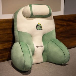 Bedhead Soft Bag Large Backrest Cushion Waist Cushion Sofa Pillow Bed Reading Waist Pillow Dormitory Student Pillow Futon