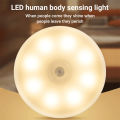 Stick Tap Push Lamp Night Light USB ชาร์จ Stick-on Push Light ไร้สายตู้เคาน์เตอร์ LED. 