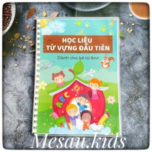 Học liệu từ vựng đầu tiên Học liệu montessori Đồ chơi giáo dục sớm cho bé Giúp bé nhận biết sớm thế giới xung quanh