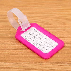 Travel Luggage Tags Bag Suitcase Name Tag Pendants Letters Airplane Boarding Labels Travel Bag Accessories