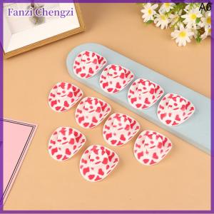 Fanzi 10pcs ตุ๊กตาพลาสติกขนาดเล็กหมวกคาวบอยตะวันตกหมวกหนังวัวสำหรับตกแต่งตุ๊กตา