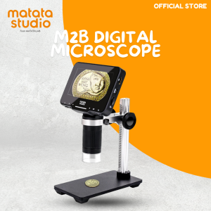 Matatalab M2B 1000X Digital Microscope with 4.3 LCD Screen 1080P Magnifier for Kids STEM Toys
