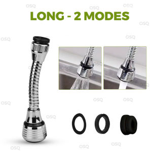 OSQ 2/3 Modes 360° Rotating High Pressure Water Saving Kitchen Nozzle Faucet Filter Connector