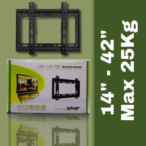 Universal LED LCD Smart Android TV Fixed Wall Mount Bracket Holder [14"-42"/26"-63"/40"-85"]