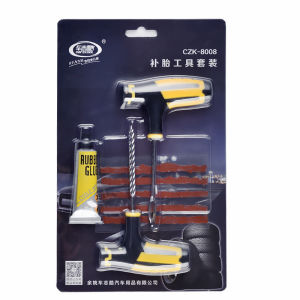 Car Vacuum Tire Repair Tool Car Tire Repair Tool Set Rubber Strip  Quick Adhesive Solution