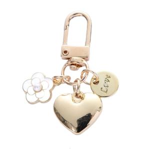 Đầy Màu Sắc Mặt dây chuyền trái tim Keychain Tình Yêu Hình Dạng Điện Thoại di động Dây Đeo Cho Phụ Nữ Và Cô Gái Túi độc nhất Mặt Dây Chuyền dây móc điện thoại Sang Trọng
