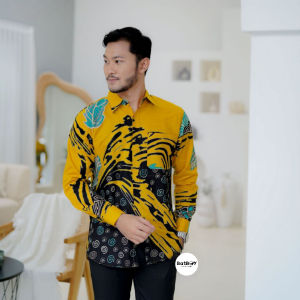 Aprilia Series Tunik Kemeja Pakaian Batik Couple Seragam Modern Atasan Baju Kerja Kantor Wanita
