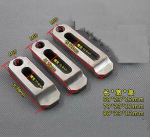 Hanson8 Wire EDM Stainless Steel Holder Clamp 68mm 78mm 88mm 12mm*23mm M10 Screw CNC Lathe Claw for Sodick Wire Cut EDM Machine Z5Q1T