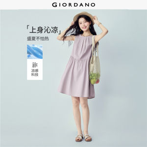 Giordano Women Women Dress - Non-Elastic Free Shipping 05466323