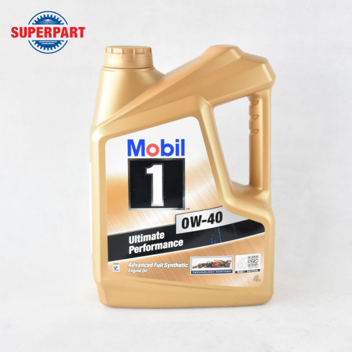 น้ำมันเครื่อง MOBIL MOBIL{1} 0W40 (4L) (ราคาต่อ 1 ชิ้น) | Lazada.co.th