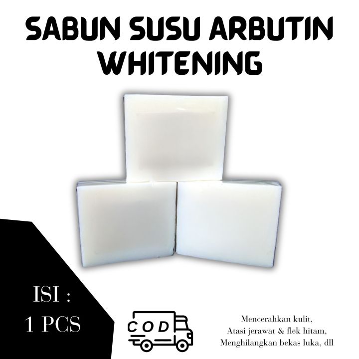 Sabun Susu Arbutin Whitening Extra Rempah Aroma Terapi Ampuh Memutihkan Mencerahkan Kulit Bisa Buat Bekas Luka & Gatal