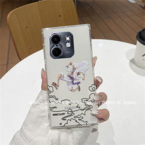 ใหม่ เคสโทรศัพท์ Infinix Hot 60i 60 Pro+ Tecno Spark Go 2 POP 10 Plus 4G 5G Ins เทรนด์แฟชันสุดสร้างสรรค์เคสซิลิโคนลาย King Of Thefus เคสหลังนิ่มป้องกันการตก2025