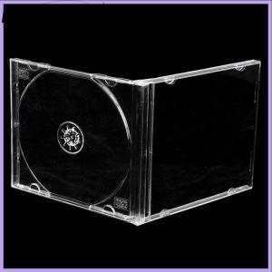 tantuoye 1ชิ้น readstar พลาสติกใสแบบชิ้นเดียวเคสซีดีกล่องซีดีดีวีดีแบบหนากล่องดิสก์