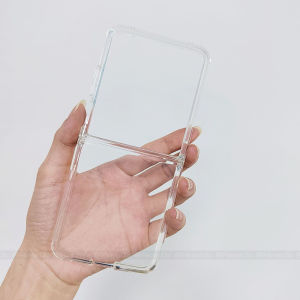 สำหรับเคสพลิกผสม Xiaomi Mix Flip TPU นิ่มใสเคสครอบโทรศัพท์กลับ