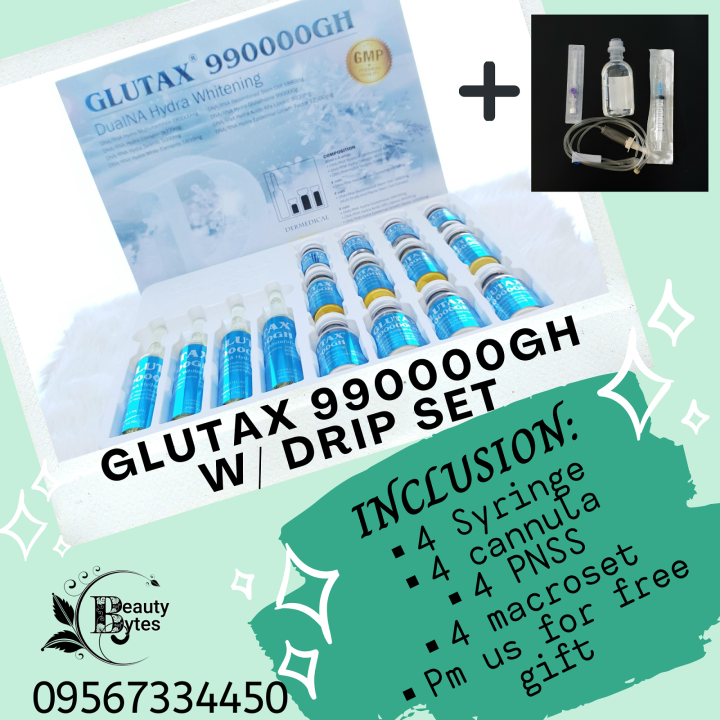 glutathione philippines glutax 990000GH Complete Drip Set by Beauty Bytes Solid Supplement Glutax Drip Set For Skin Whitening - Lazada Pack:3 x 75 gm BPC-157 Benefits: What the sterile water for injection