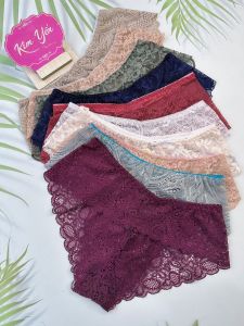 kim yến mẹ và bé Sét 10 Quần Lót Nữ Quần (051) Chất Liệu Ren Boya Thoáng Mát Thoải Mái Quyến Rủ - Shop Kim Yến