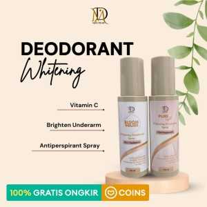 [TANPA STICKER] Miss Dear Deodorant Whitening Anti-Bacterial | Deodorant Cewek Cowok Ampuh Hilangkan Bau Badan