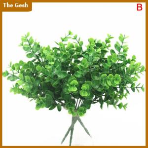 [The Gesh] Artificial Plants Leaf Foliage Bush Home Office Garden Wedding Decors