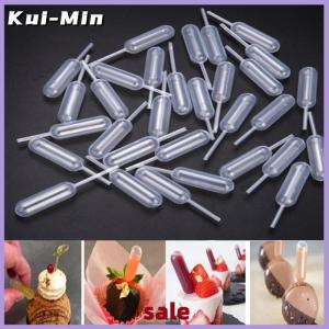 Kui-Min 50pcs Mini 4ml Plastic Squeeze Transfer Pipettes Dropper Disposable Pipettes