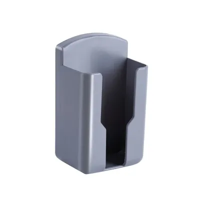 JIYAN2866 No Punching Required Remote Control Holder Adhesive Universal Rack Shelf Durable Air Conditioning TV Mobile Phone Plug Case