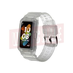 Strap for Honor Band 10 9 7 6 Rugged Armor Bumper Strap Full Body Cover (for smart band10 band9 smartband)