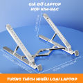 Giá đỡ laptop có quạt tản nhiệt phù hợp nhiều loại laptop, dễ dàng điều chỉnh, tản nhiệt tốt, chắc chắn bền bỉ. 