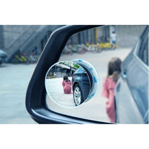 Bộ 2 Gương Cầu Lồi Gắn Trên Gương Chiếu Hậu Ô Tô Xoay 360 Độ Xóa Điểm Mù 206