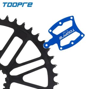 PANE5 Tooth Guage Chainring Wear Checker Measurement Tool Single Chainring Chain Ring Tooth Guage Bicycle Repair Tool Chainwheel Measurement Tool Bicycle Repair