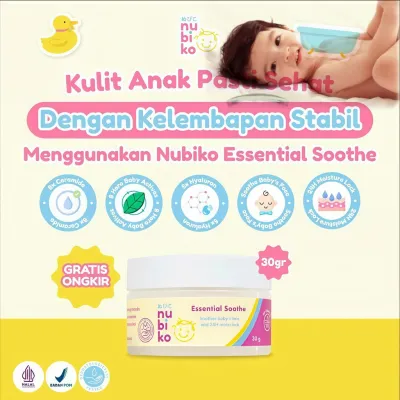Nubiko Essential soothe-30gr face krim moisturizer wajah bayi ceramide