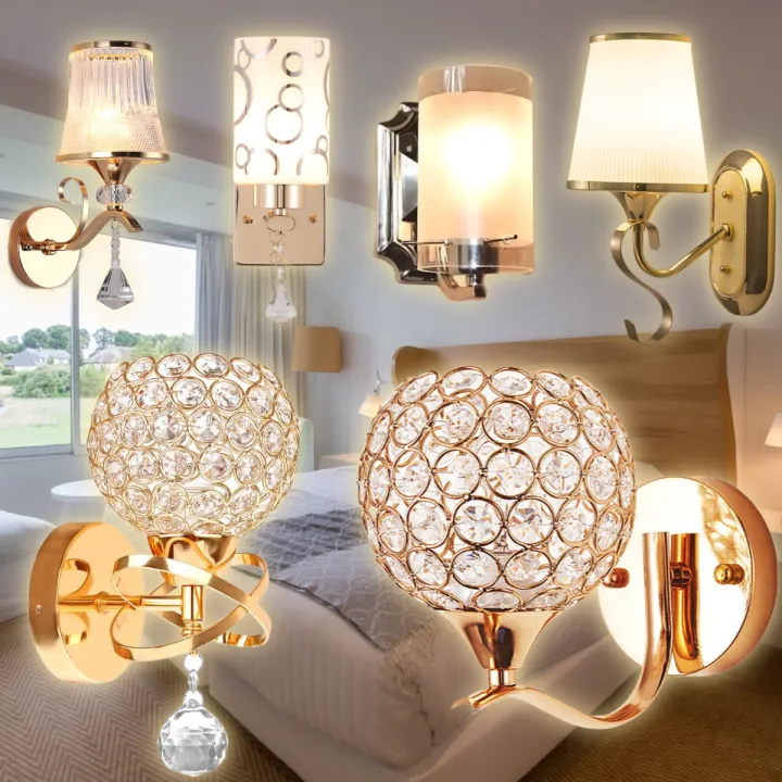 Cystal Wall Light Raya Luxury Home Wall light Wall Lamp E27 Bulb Modern ...