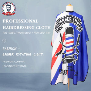 BarberTop Pro Hair Cutting Cape Pro Salon Hairdressing Hairdresser Cloth Gown Barbershop Waterproof Apron Haircut Cloak